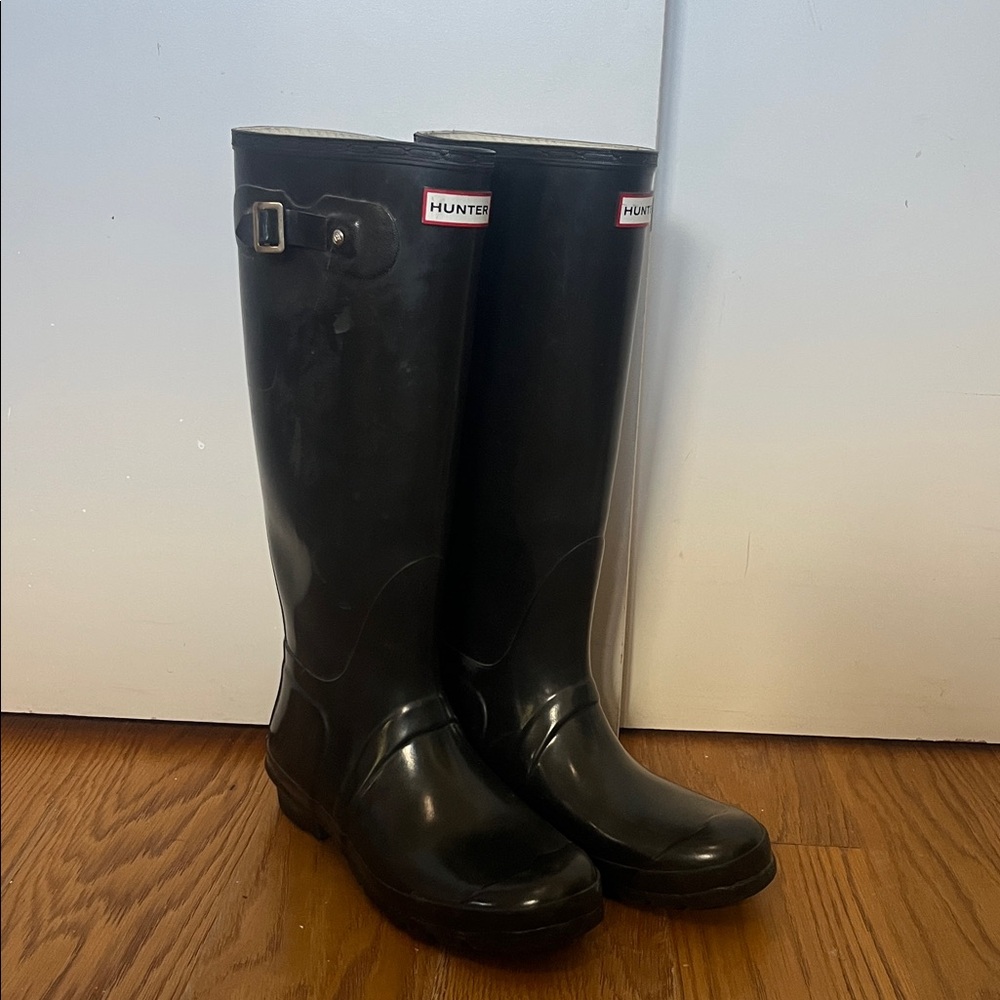 Hunter Classic Black Tall Boots